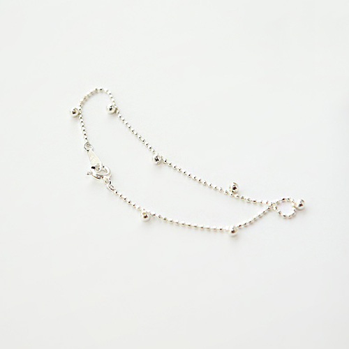 [실버] 볼 포인트 목걸이
